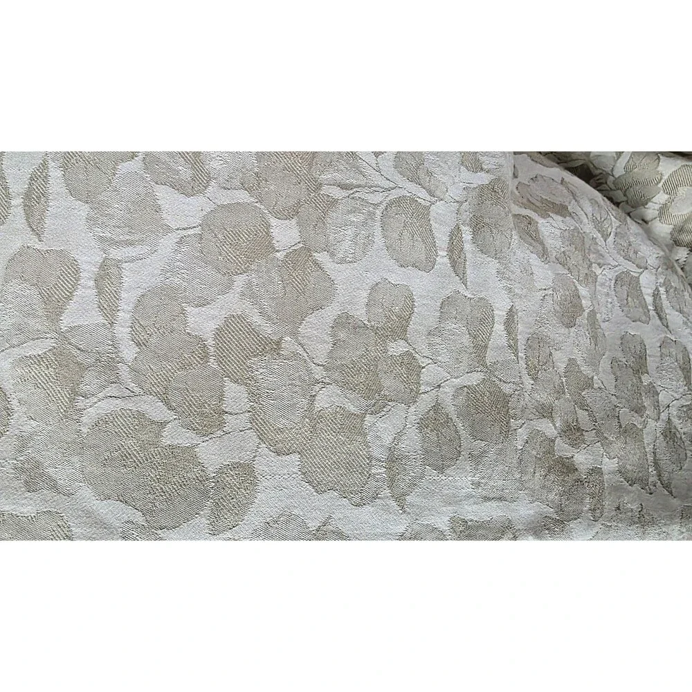 West Elm Cream Silver Dollar Floral 20 x 26